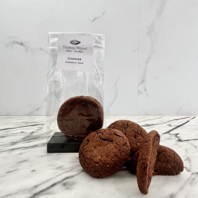 Zakje pure chocolade koekjes Zakje pure chocolade koekjes