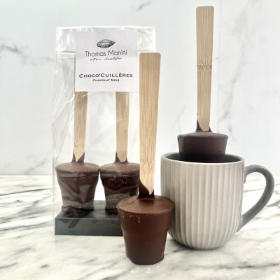 Choco Spoons with Milk Chocolate 2pcs