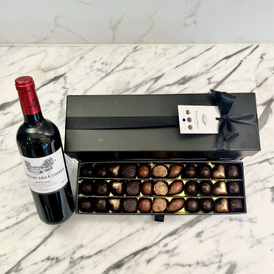 Coffret Vin & Chocolat | Alliance Gourmande